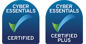Cyber Essentials certification badges
