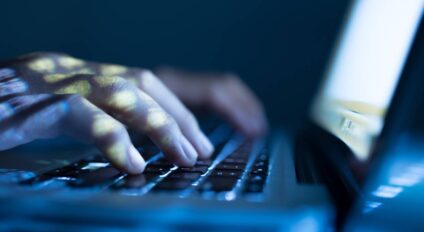 Business cyber security services protecting users, devices and data